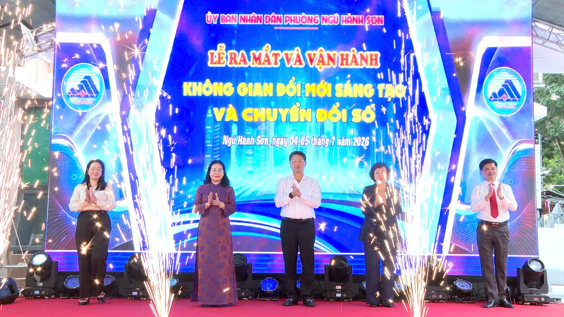 Phường Ngũ Hành Sơn ra mắt không gian đổi mới sáng tạo và chuyển đổi số